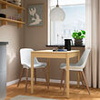 TONSTAD/GRÖNSTA table and 2 chairs