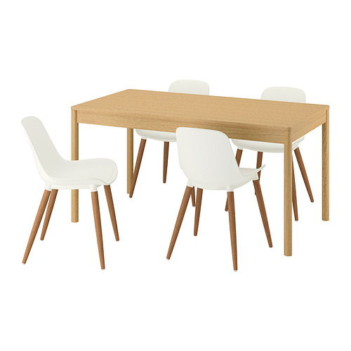 TONSTAD/GRÖNSTA table and 4 chairs