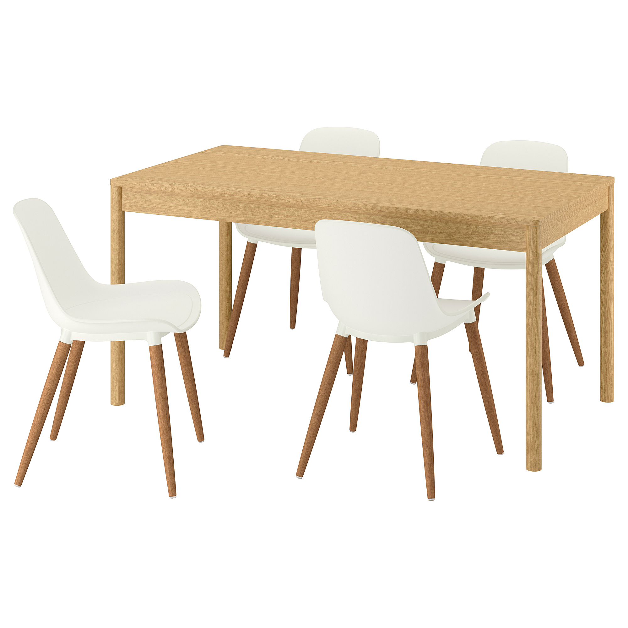 TONSTAD/GRÖNSTA table and 4 chairs