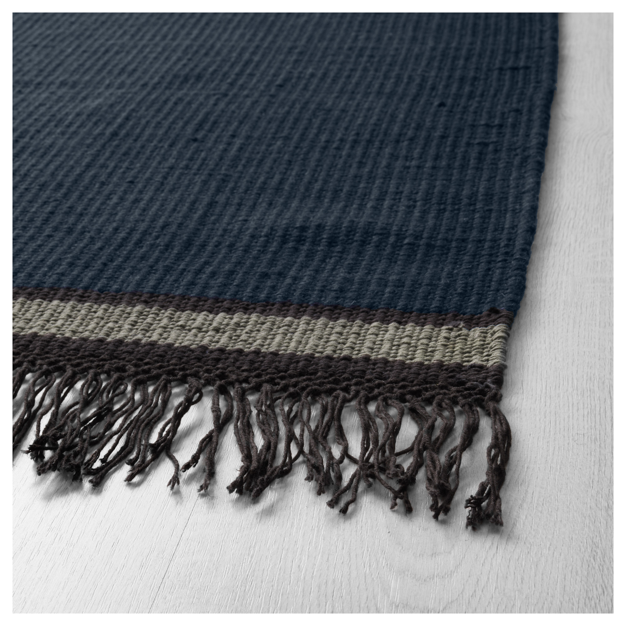 STOCKHOLM 2017 rug, flatwoven, handmade/blue IKEA Hong Kong