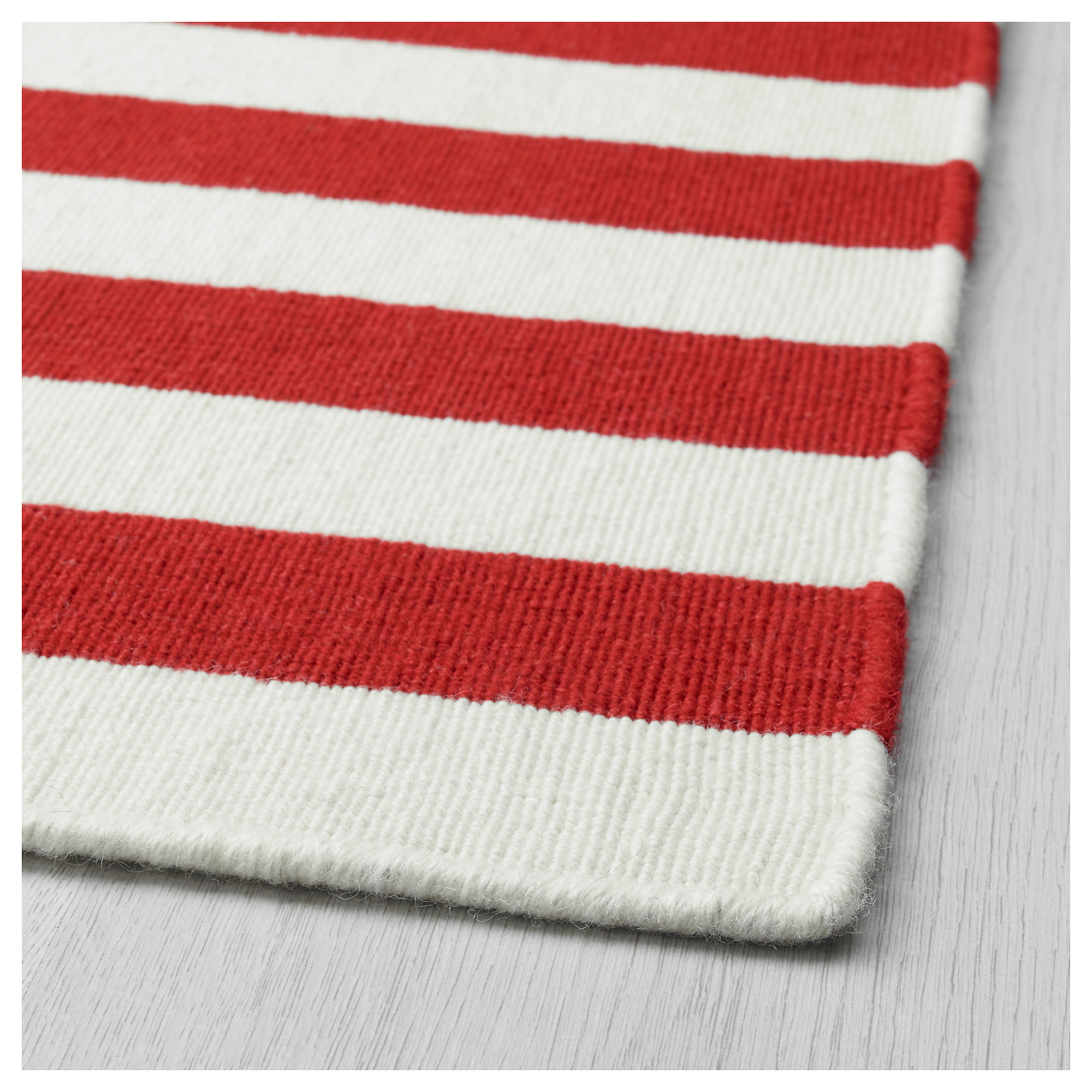 STOCKHOLM 2017 rug, flatwoven, handmade/striped red IKEA Hong Kong