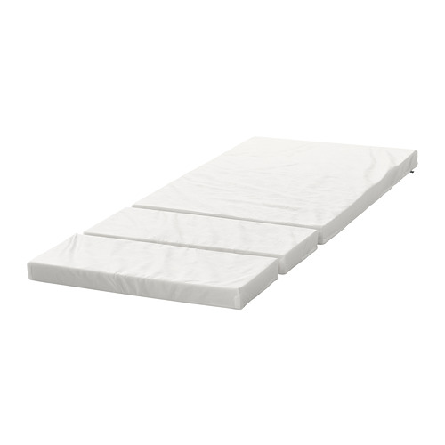 PLUTTEN foam mattress for extendable bed