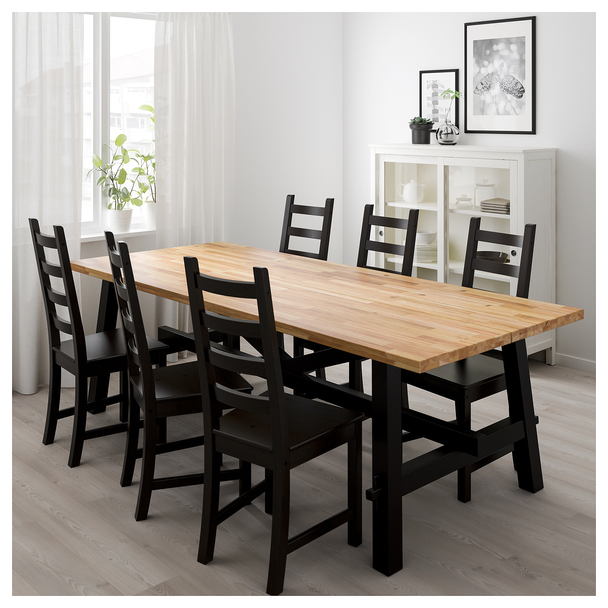 Creatice Ikea Dinner Table for Large Space