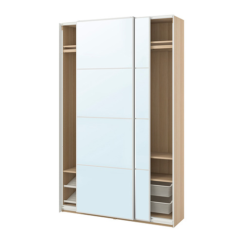 PAX/AULI wardrobe with sliding doors