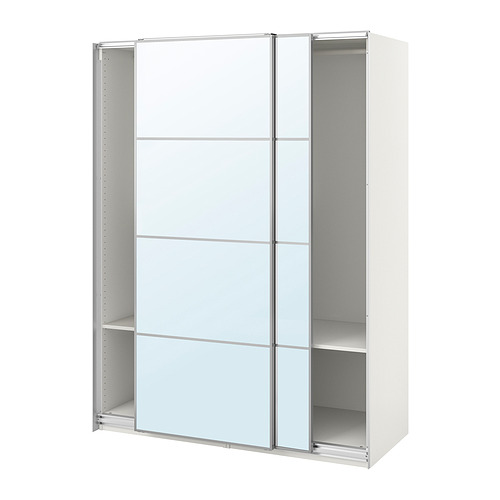 PAX/AULI wardrobe with sliding doors