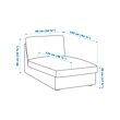 KIVIK chaise longue