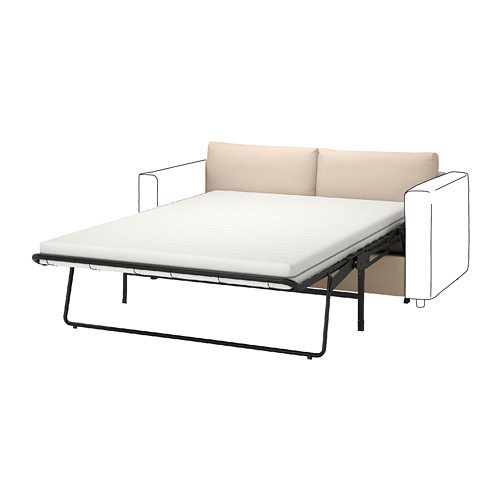 VIMLE cover for 2-seat sofa-bed section