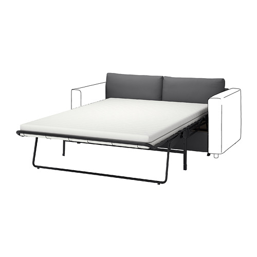 VIMLE cover for 2-seat sofa-bed section