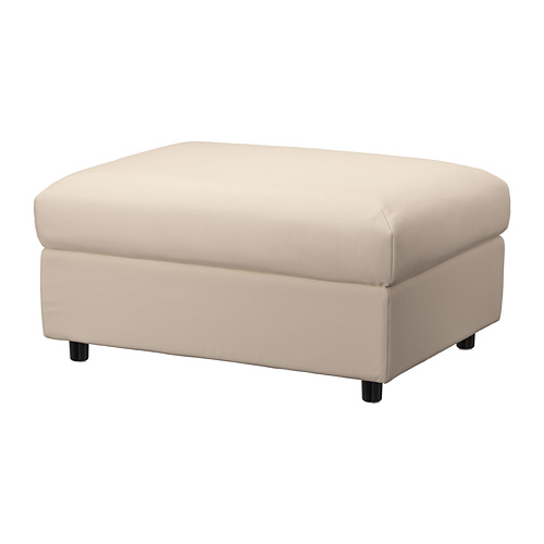 VIMLE footstool with storage