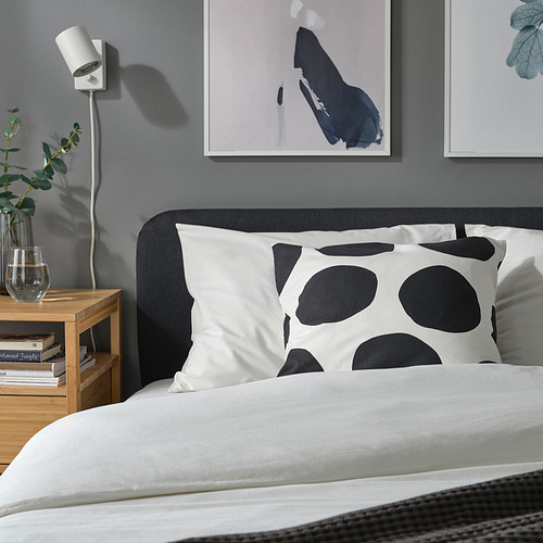BLÅMUNKAR cushion cover