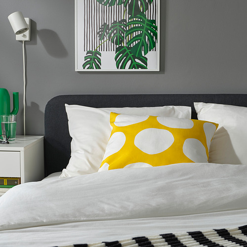 BLÅMUNKAR cushion cover