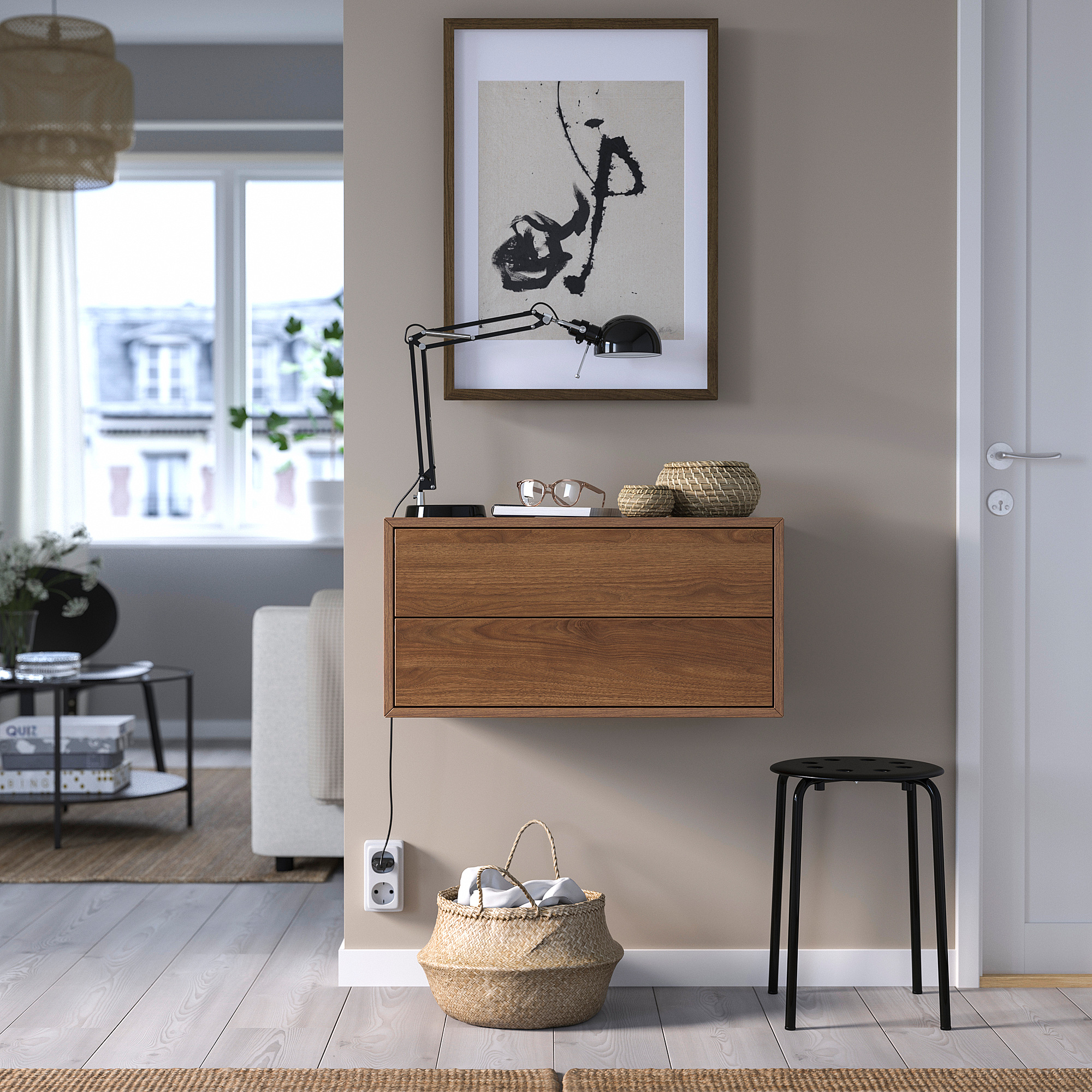 EKET wall-mounted storage combination