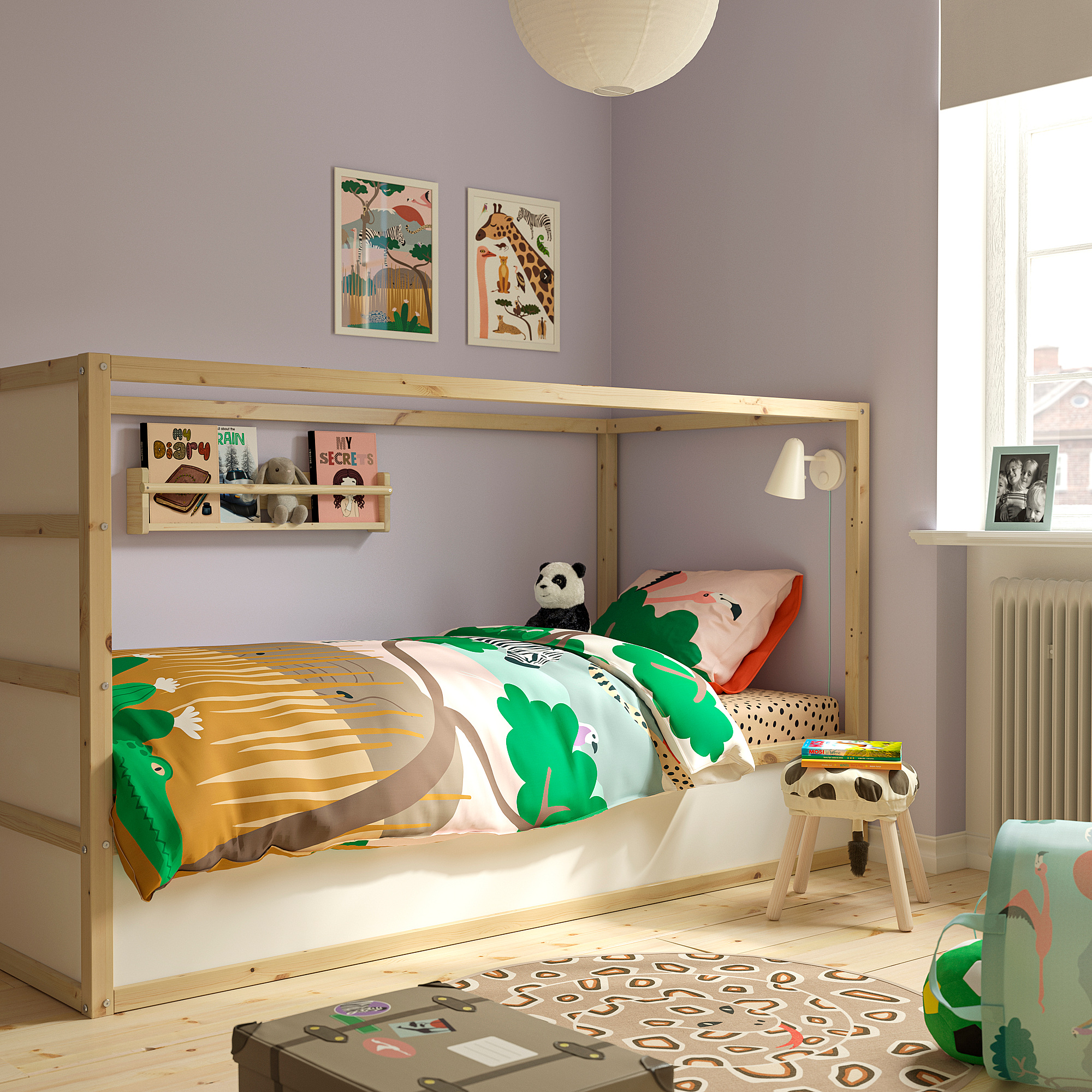KURA reversible bed