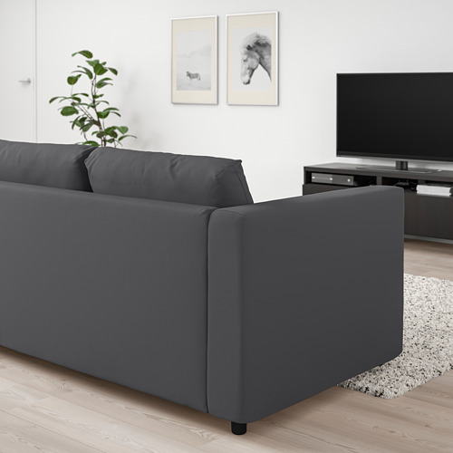 VIMLE 3-seat sofa-bed with chaise longue