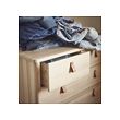 BJÖRKSNÄS chest of 5 drawers