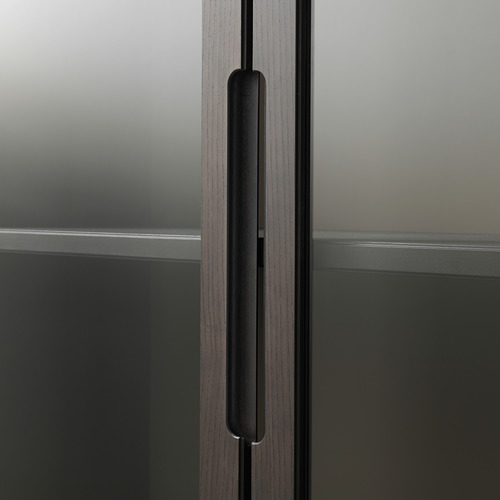 REGISSÖR glass-door cabinet