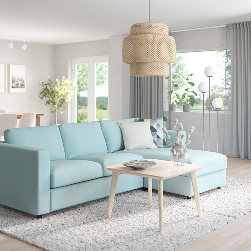 VIMLE 3-seat sofa with chaise longue