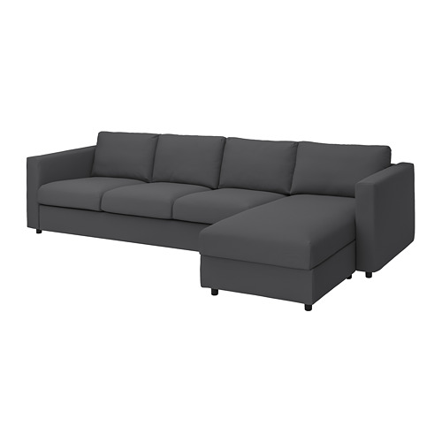 VIMLE 4-seat sofa with chaise longue