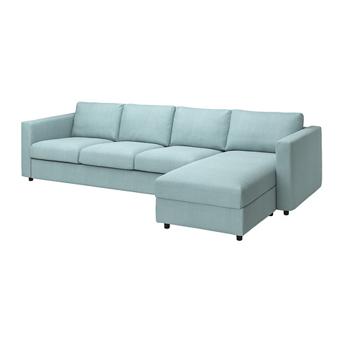 VIMLE cover 4-seat sofa w chaise longue