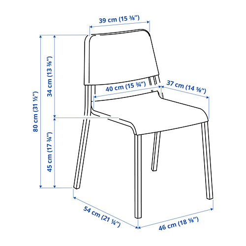 TEODORES/IKEA PS 2012 table and 2 chairs