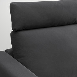VIMLE - 頭枕, Gunnared 暗灰色 | IKEA 香港及澳門 - PE674897_S3