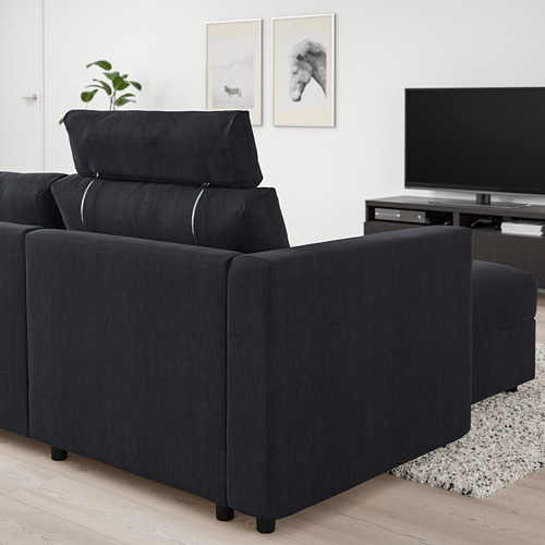 VIMLE 3-seat sofa with chaise longue