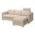 VIMLE - 三座位梳化連躺椅, 連頭枕/Hallarp 米黃色 | IKEA 香港及澳門 - PE799877_S1