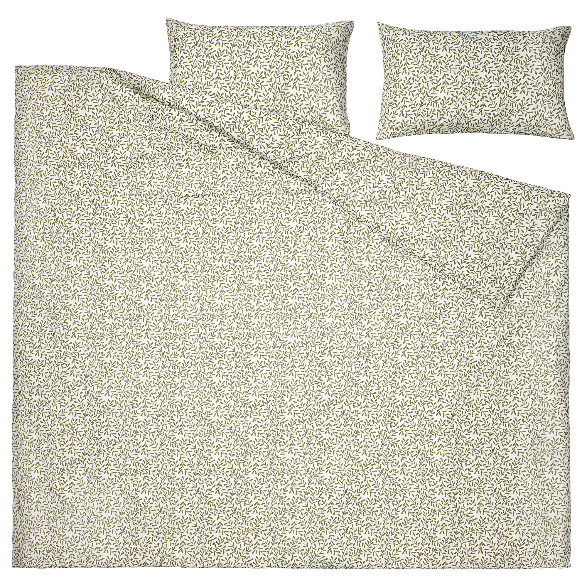 SORGMANTEL duvet cover and 2 pillowcases