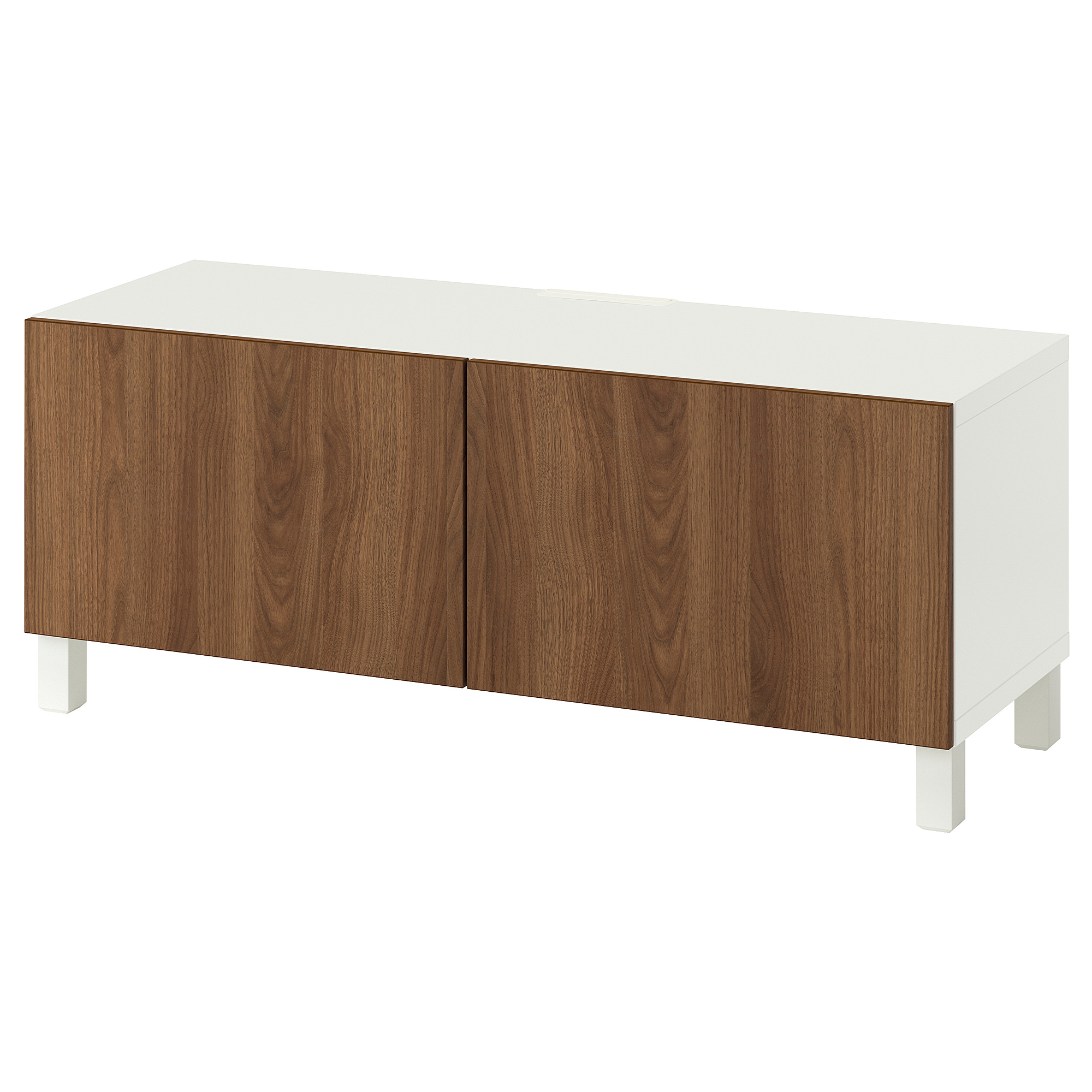 BESTÅ TV bench with doors