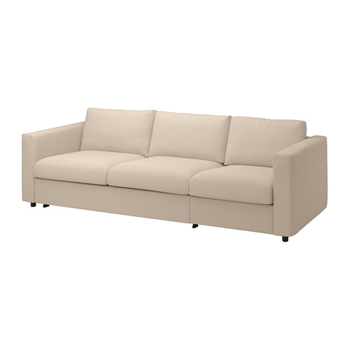 VIMLE cover for 3-seat sofa-bed