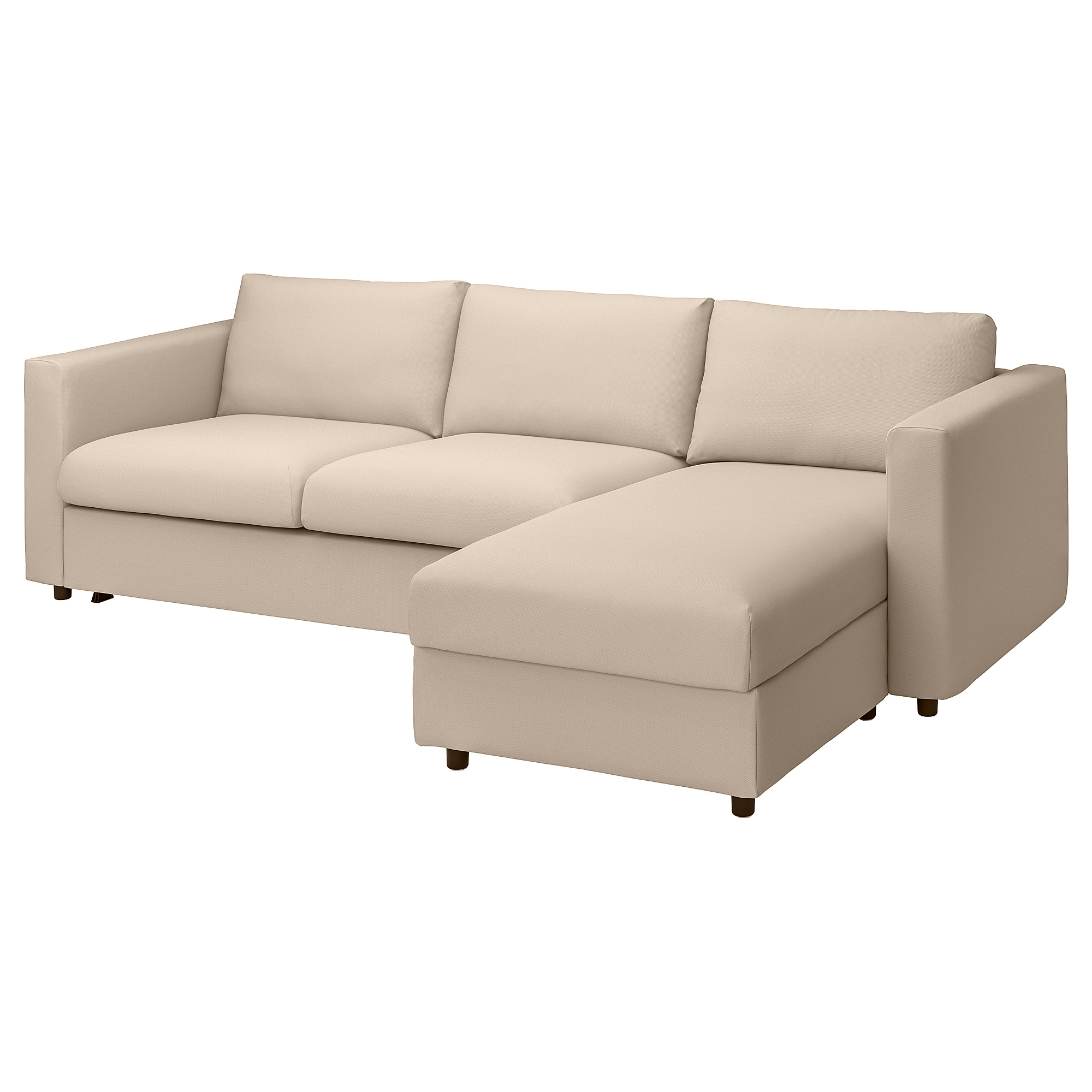 VIMLE 3-seat sofa-bed with chaise longue