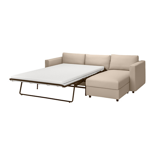 VIMLE 3-seat sofa-bed with chaise longue