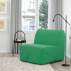 LYCKSELE LÖVÅS - 單座位梳化床, Lillsele white/black | IKEA 香港及澳門 - PE860274_S3