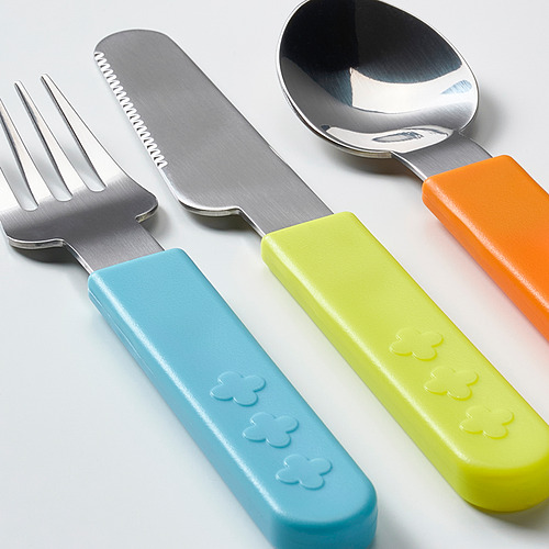 SMASKA 3-piece cutlery set