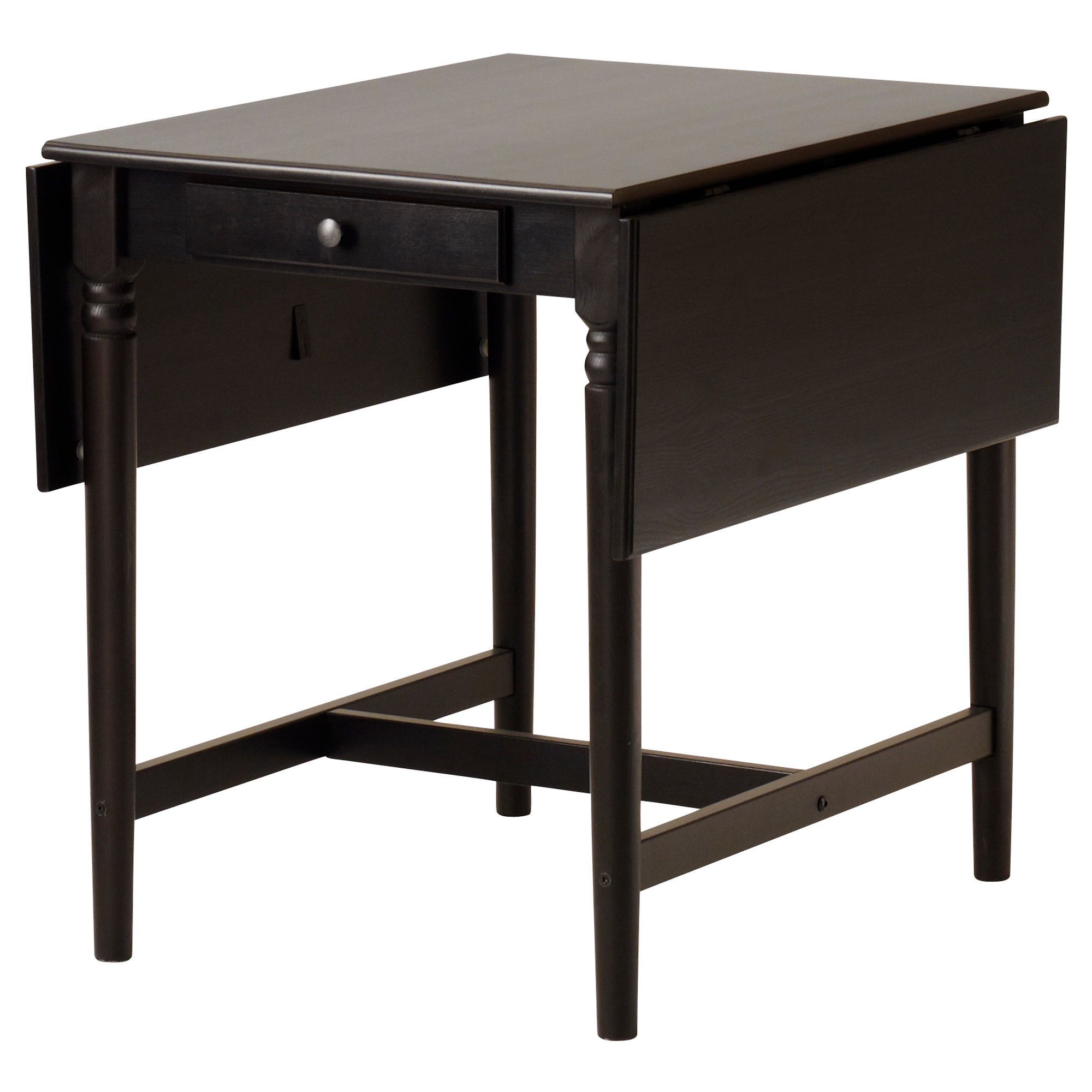 Ingatorp Drop Leaf Table Black Brown Ikea Hong Kong