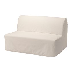 LYCKSELE - 兩座位梳化床布套, Knisa 淺灰色 | IKEA 香港及澳門 - PE799990_S3