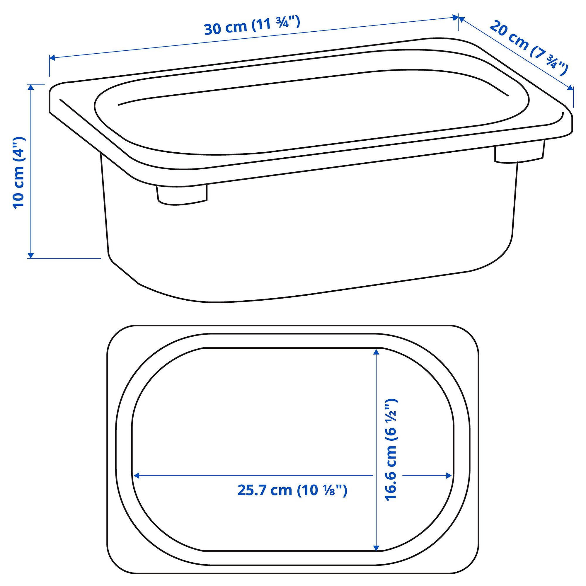 TROFAST 貯物箱