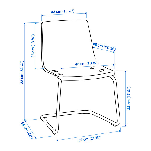 TOBIAS/STRANDTORP 一檯四椅, 褐色/透明