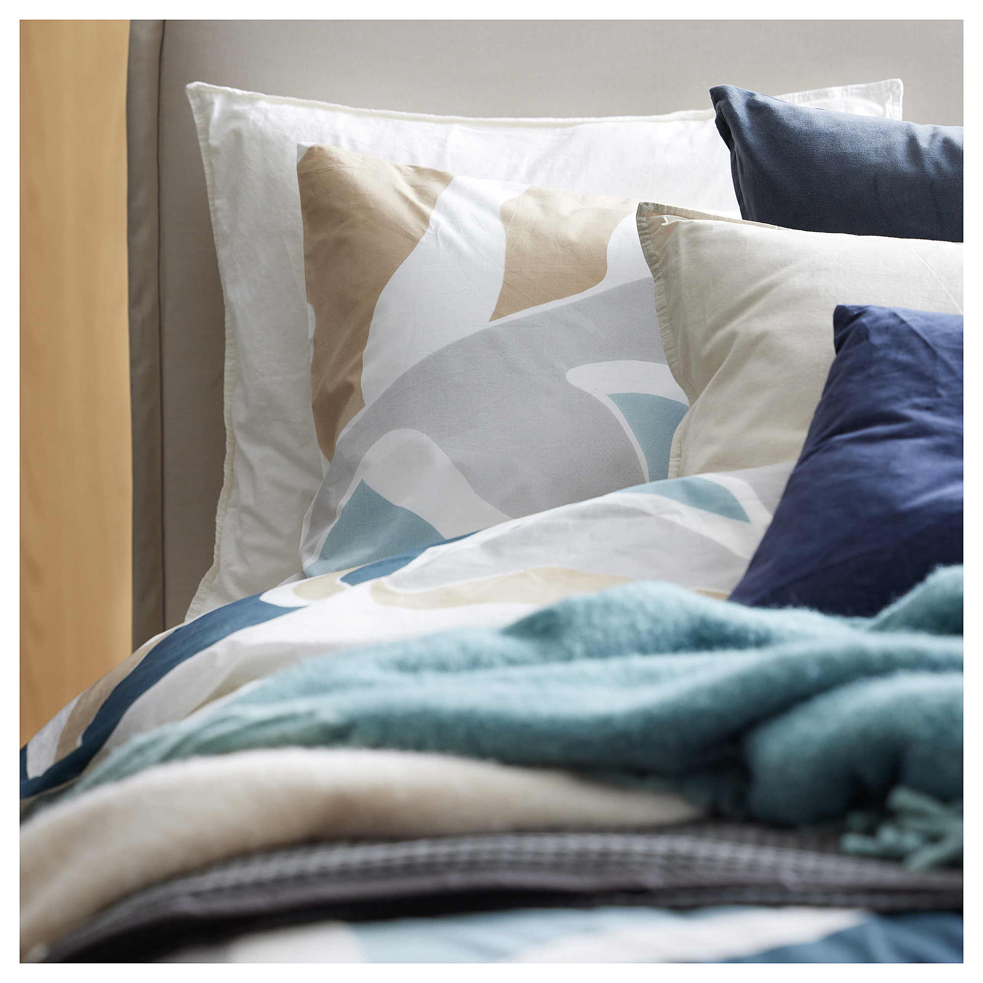 MYGGLASVINGE duvet cover and 2 pillowcases
