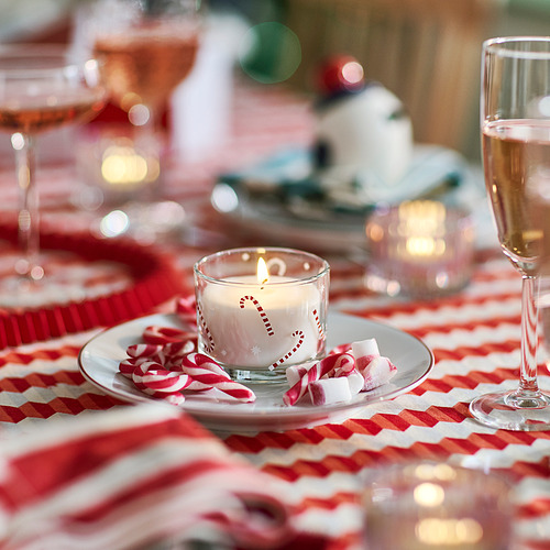 VINTERFINT scented candle in glass