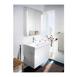 GODMORGON - 雙抽屜洗手盆櫃, 白色 | IKEA 香港及澳門 - PE413906_S3