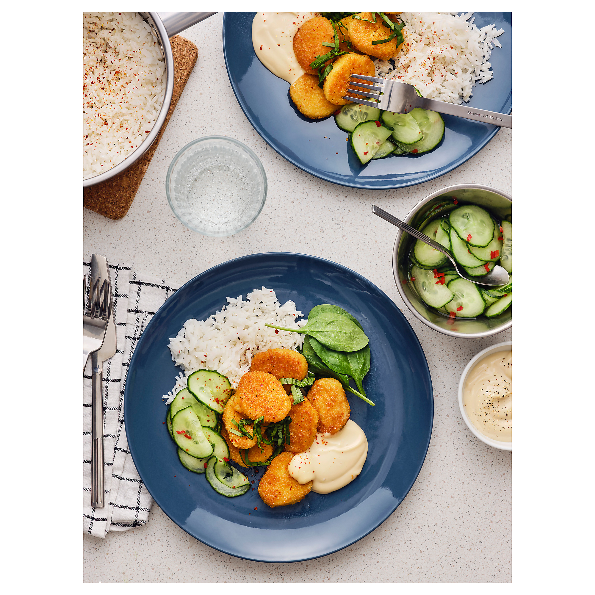 SLAGVERK breaded wheat-based pieces