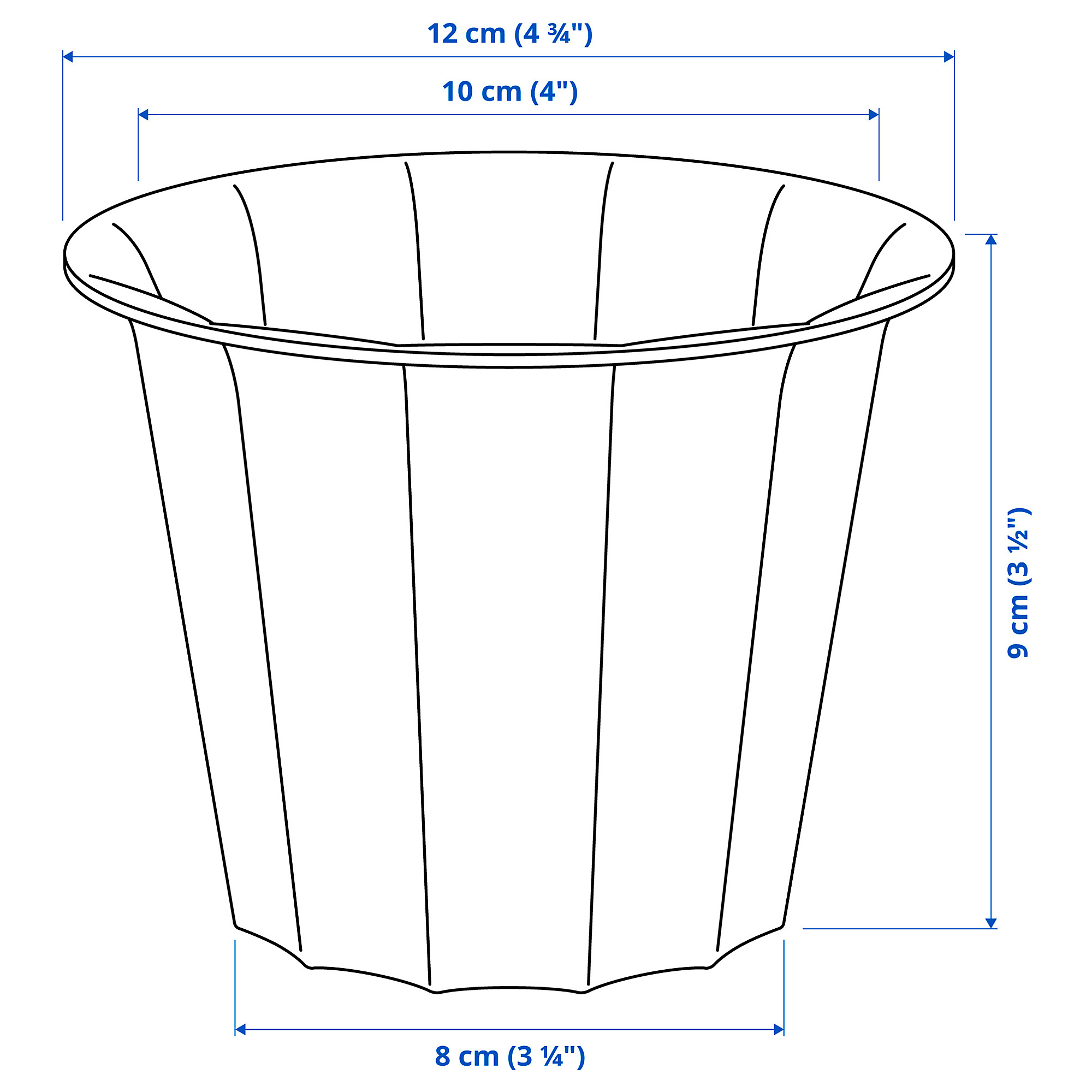 BUSKVERK plant pot