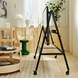 YXSTABY gaming tv stand on castors
