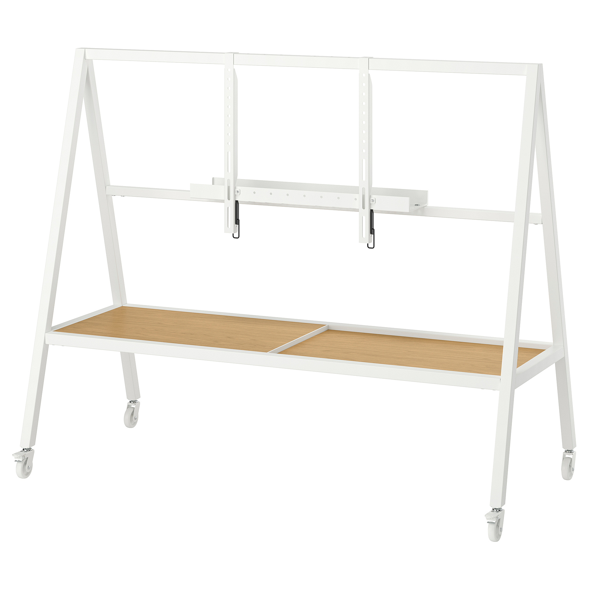 YXSTABY gaming tv stand on castors