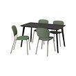VIHALS/LISABO table and 4 chairs