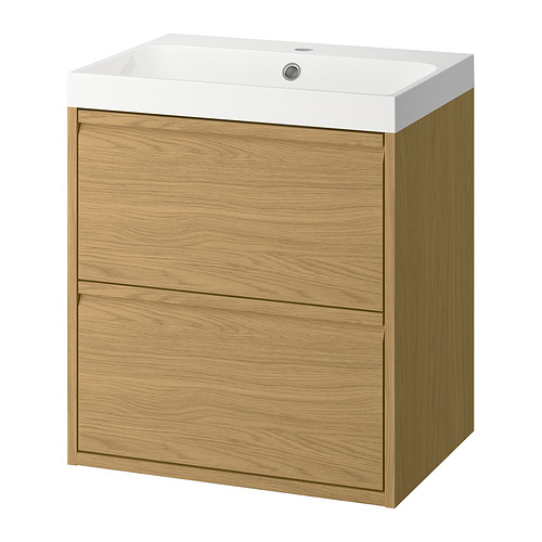 BACKSJÖN/ÄNGSJÖN wash-stnd w drawers/wash-basin