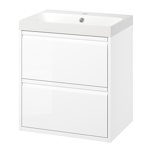 BACKSJÖN/ÄNGSJÖN wash-stnd w drawers/wash-basin