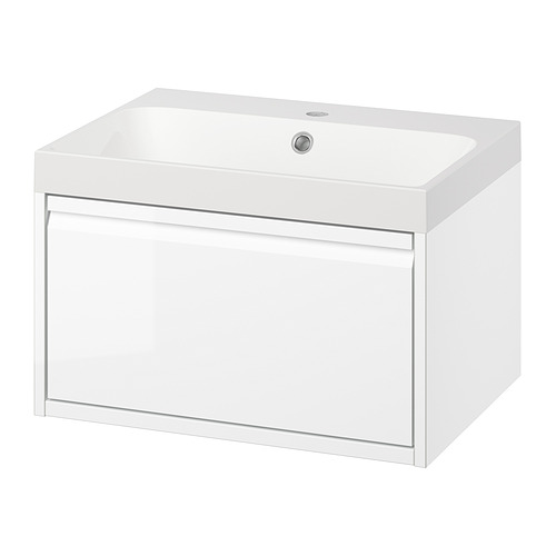 BACKSJÖN/ÄNGSJÖN wash-stnd w drawer/wash-basin