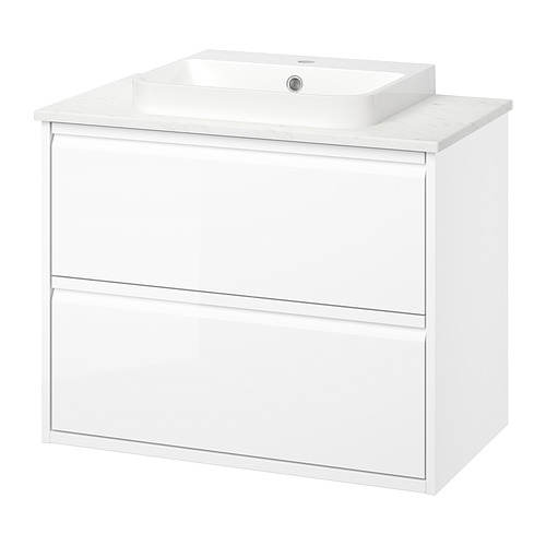 BACKSJÖN/ÄNGSJÖN wash-stnd w drawers/wash-basin